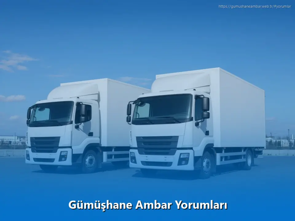 Gümüşhane Ambar Yorumları
